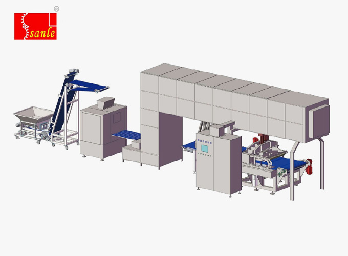 壓制薄餅連續(xù)生產(chǎn)線(xiàn)